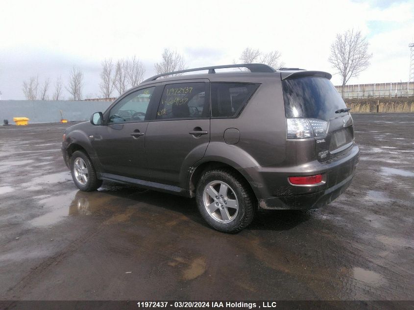 2012 Mitsubishi Outlander Es VIN: JA4AT2AW8CU604137 Lot: 50347634