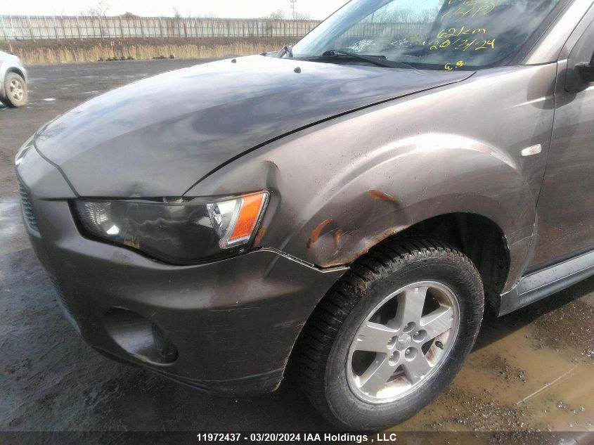 2012 Mitsubishi Outlander Es VIN: JA4AT2AW8CU604137 Lot: 50347634