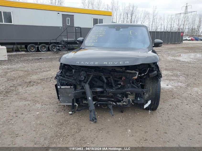 2022 Land Rover Range Rover VIN: SALGS2RU9NA458088 Lot: 11972463
