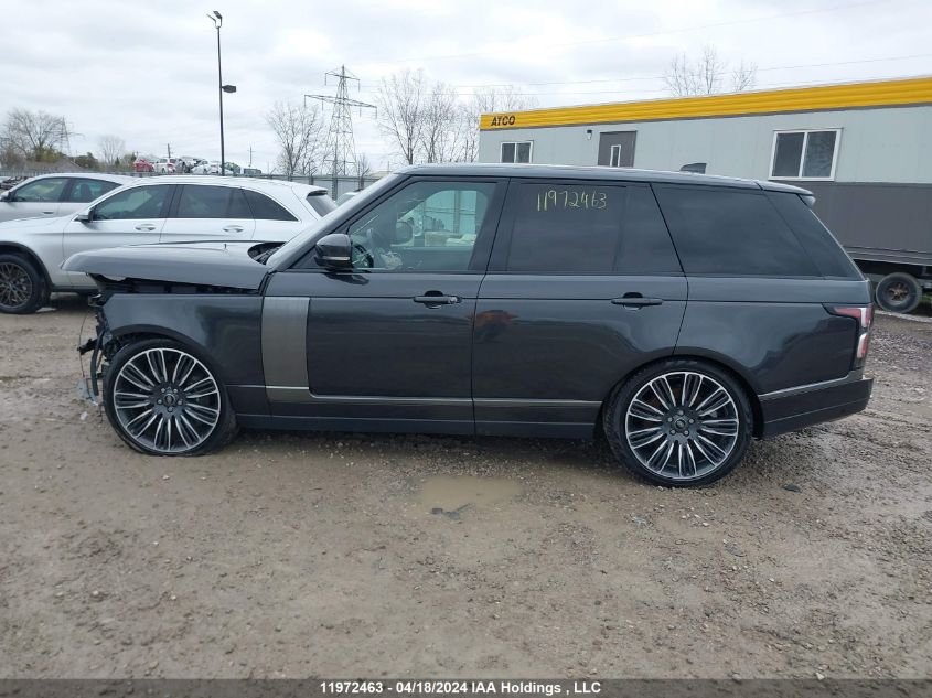 2022 Land Rover Range Rover VIN: SALGS2RU9NA458088 Lot: 11972463