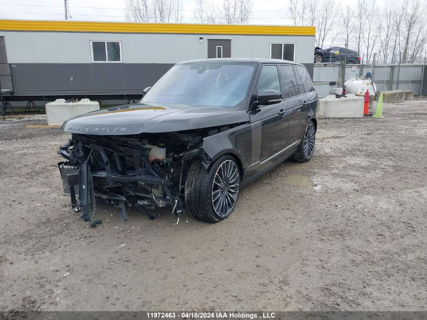 2022 Land Rover Range Rover VIN: SALGS2RU9NA458088 Lot: 11972463