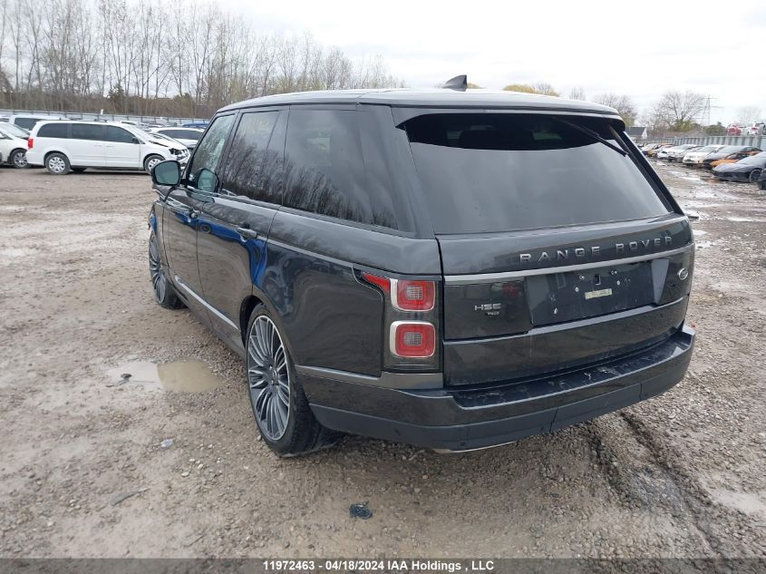 2022 Land Rover Range Rover VIN: SALGS2RU9NA458088 Lot: 11972463