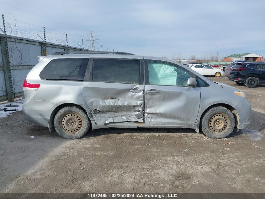 2012 Toyota Sienna Le VIN: 5TDKA3DC4CS016697 Lot: 11972465