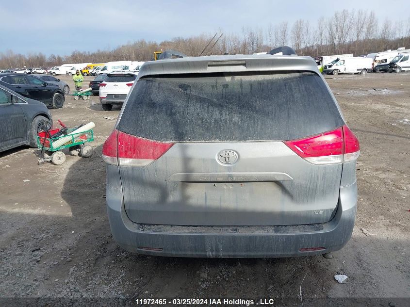 2012 Toyota Sienna Le VIN: 5TDKA3DC4CS016697 Lot: 11972465