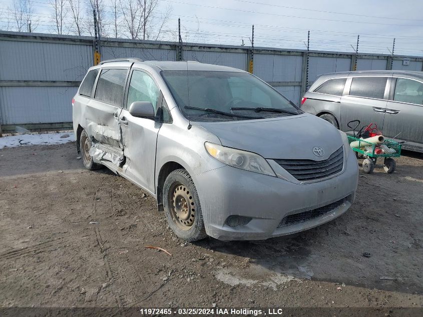 2012 Toyota Sienna Le VIN: 5TDKA3DC4CS016697 Lot: 11972465