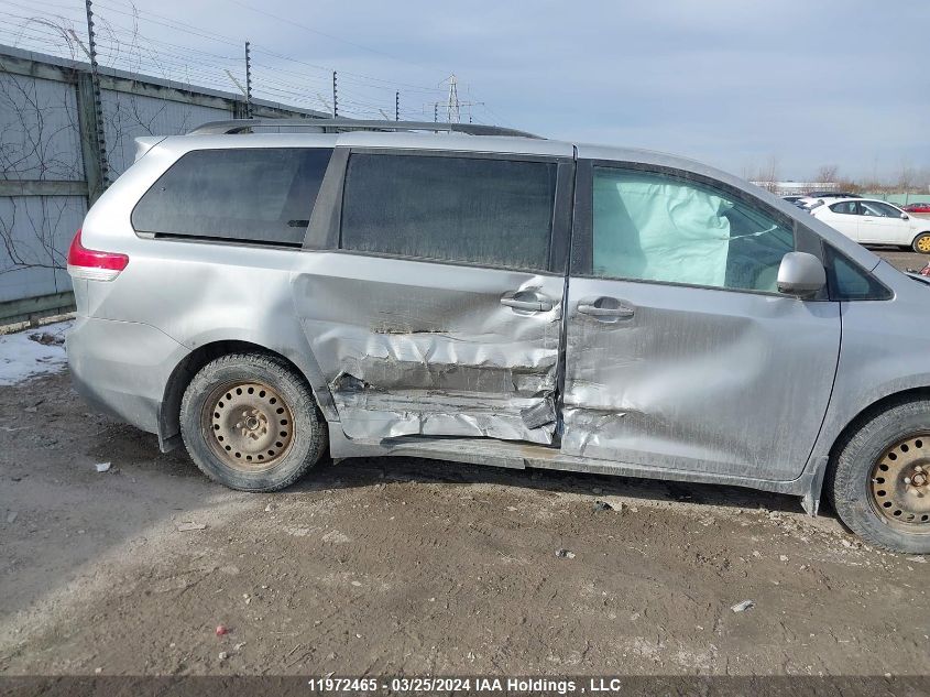 2012 Toyota Sienna Le VIN: 5TDKA3DC4CS016697 Lot: 11972465