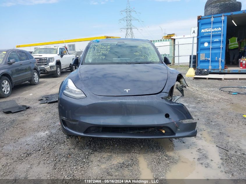 2021 Tesla Model Y VIN: 5YJYGDEEXMF107865 Lot: 11972468