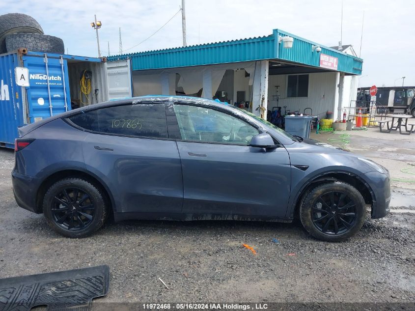 2021 Tesla Model Y VIN: 5YJYGDEEXMF107865 Lot: 11972468