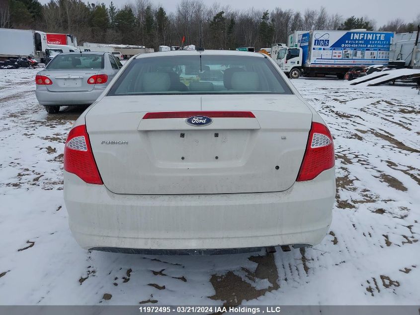 2011 Ford Fusion VIN: 3FAHP0GA3BR116878 Lot: 39240935