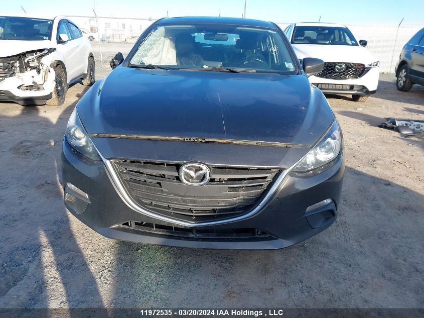 2016 Mazda Mazda3 VIN: 3MZBM1L78GM309179 Lot: 11972535