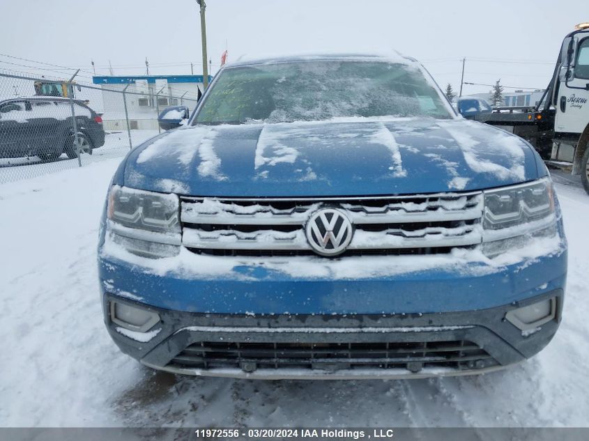 2019 Volkswagen Atlas Sel Premium VIN: 1V2NR2CA6KC587123 Lot: 11972556