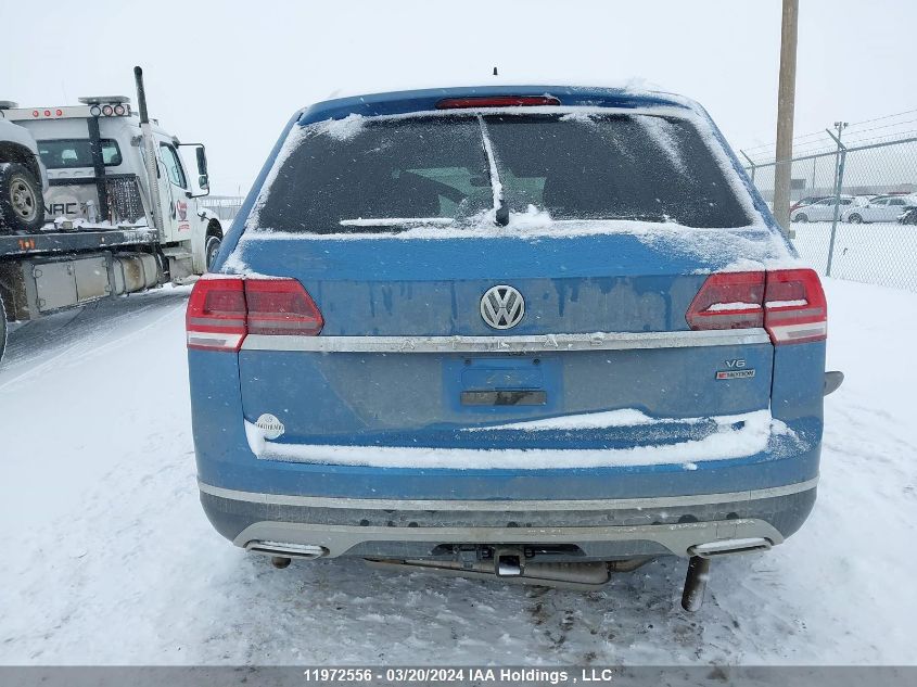 2019 Volkswagen Atlas Sel Premium VIN: 1V2NR2CA6KC587123 Lot: 11972556