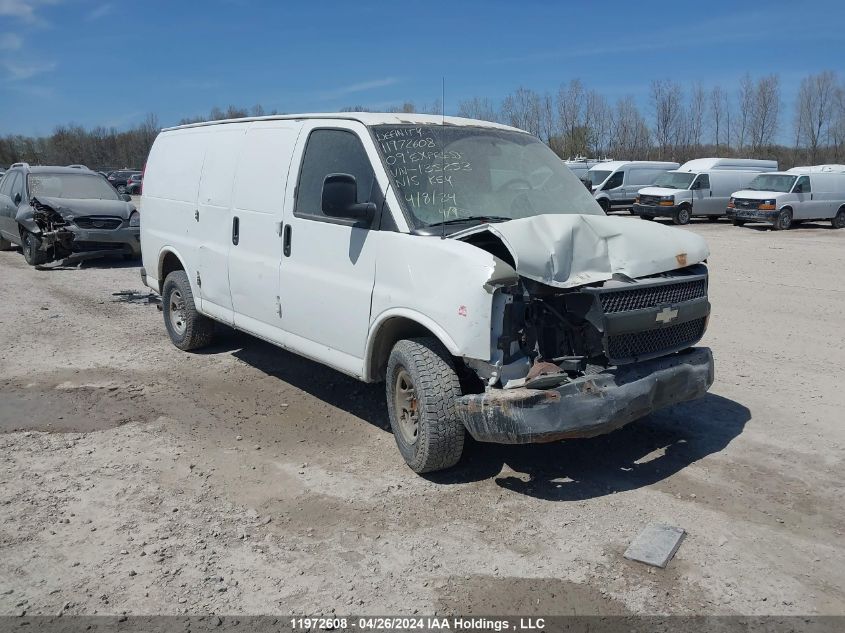 2009 Chevrolet Express G2500 VIN: 1GCGG25C091135253 Lot: 11972608