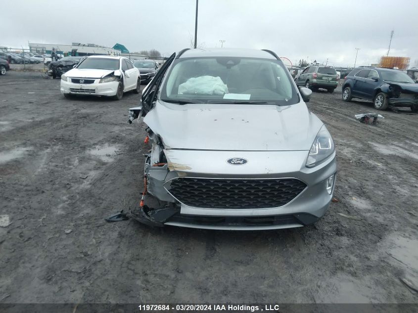 2021 Ford Escape Sel Hybrid VIN: 1FMCU9CZ6MUA44532 Lot: 11972684