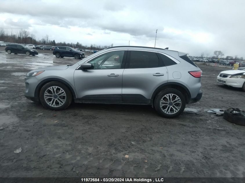 2021 Ford Escape Sel Hybrid VIN: 1FMCU9CZ6MUA44532 Lot: 11972684