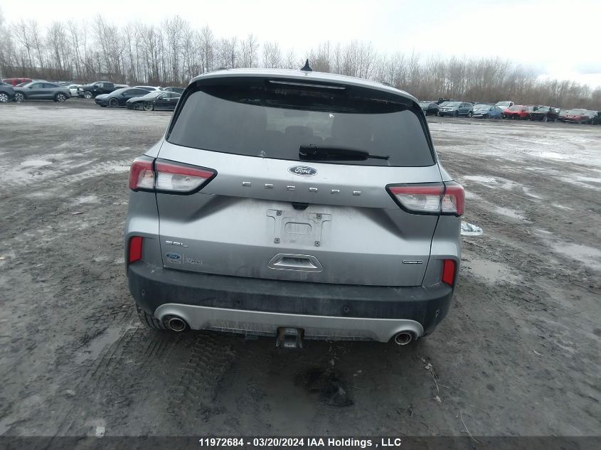 2021 Ford Escape Sel Hybrid VIN: 1FMCU9CZ6MUA44532 Lot: 11972684