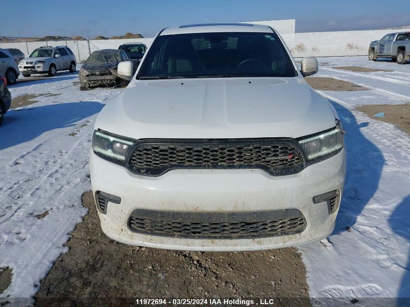 2022 Dodge Durango Gt VIN: 1C4RDJDG1NC196173 Lot: 11972694