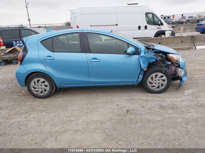 2016 Toyota Prius C VIN: JTDKDTB32G1136186 Lot: 11972699