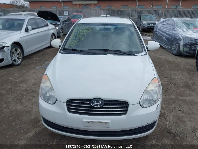 2009 Hyundai Accent VIN: KMHCN45C69U333426 Lot: 11972716