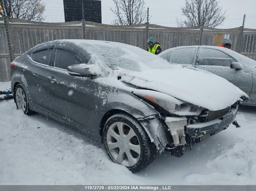 2013 Hyundai Elantra Limited VIN: 5NPDH4AE7DH176032 Lot: 39241393
