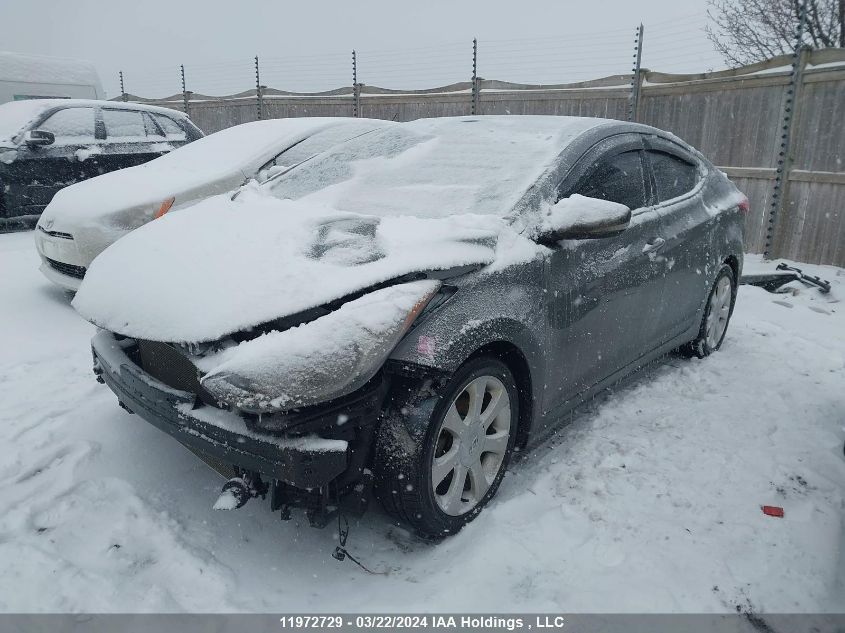 2013 Hyundai Elantra Limited VIN: 5NPDH4AE7DH176032 Lot: 39241393