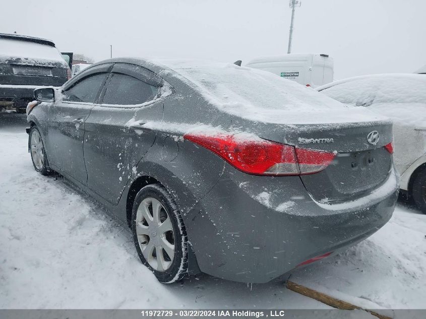 2013 Hyundai Elantra Limited VIN: 5NPDH4AE7DH176032 Lot: 39241393