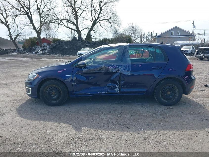 2020 Volkswagen E-Golf VIN: WVWPR7AU9LW906857 Lot: 11972738