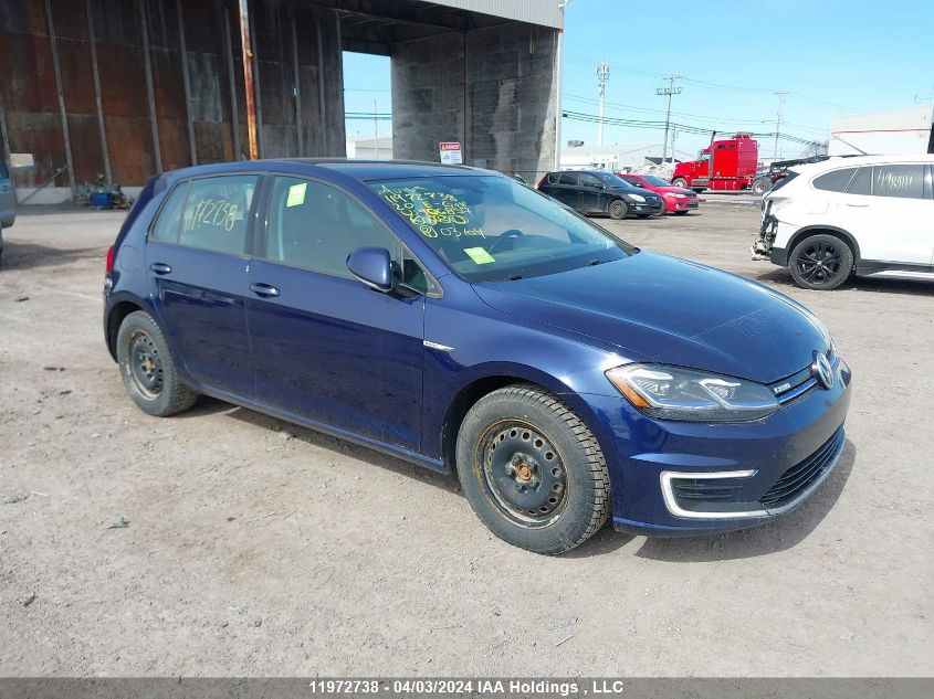 2020 Volkswagen E-Golf VIN: WVWPR7AU9LW906857 Lot: 11972738