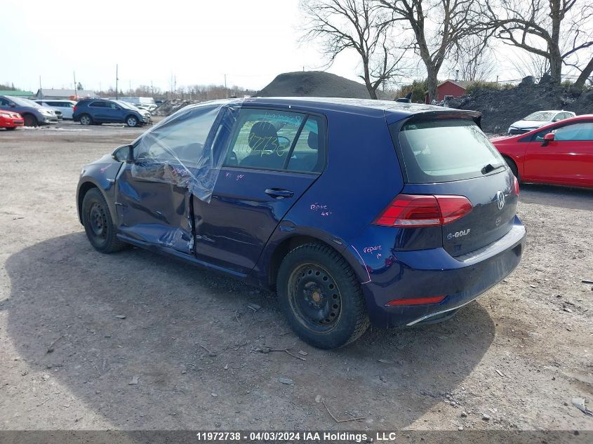 2020 Volkswagen E-Golf VIN: WVWPR7AU9LW906857 Lot: 11972738