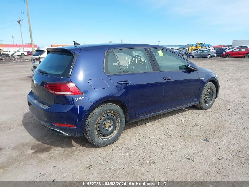 2020 Volkswagen E-Golf VIN: WVWPR7AU9LW906857 Lot: 11972738