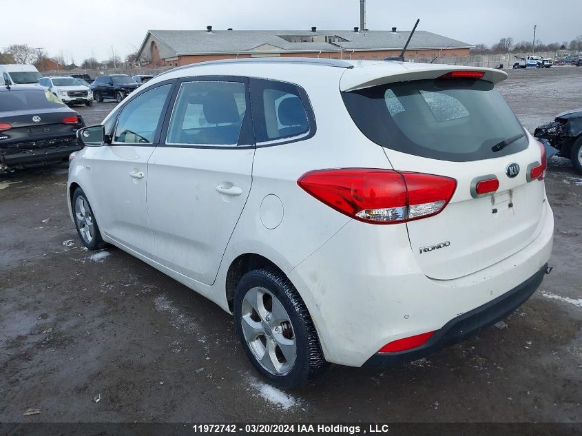 2015 Kia Rondo VIN: KNAHT8A37F7097468 Lot: 11972742