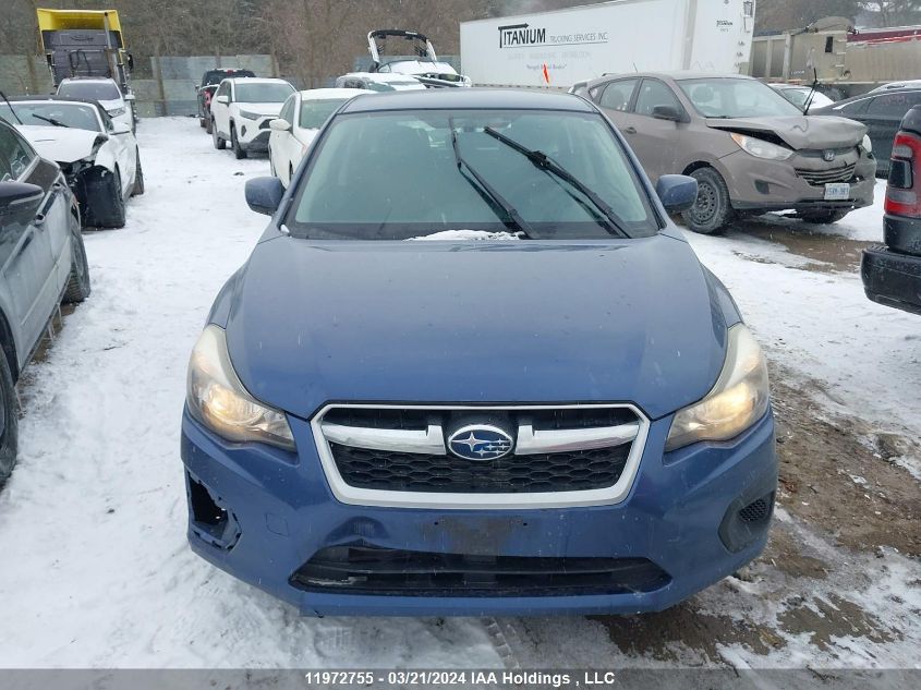 2013 Subaru Impreza VIN: JF1GPAC6XDH825329 Lot: 11972755