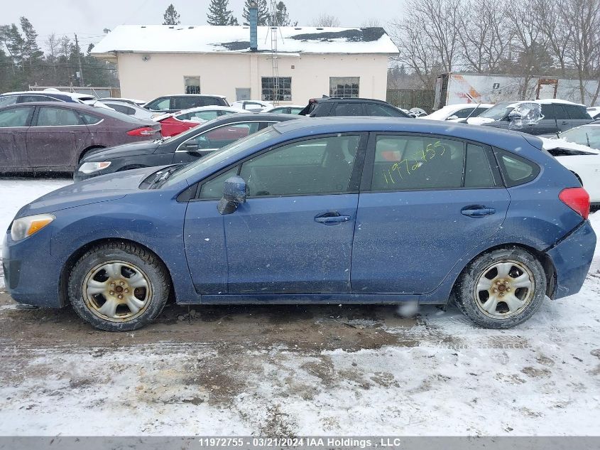 2013 Subaru Impreza VIN: JF1GPAC6XDH825329 Lot: 11972755