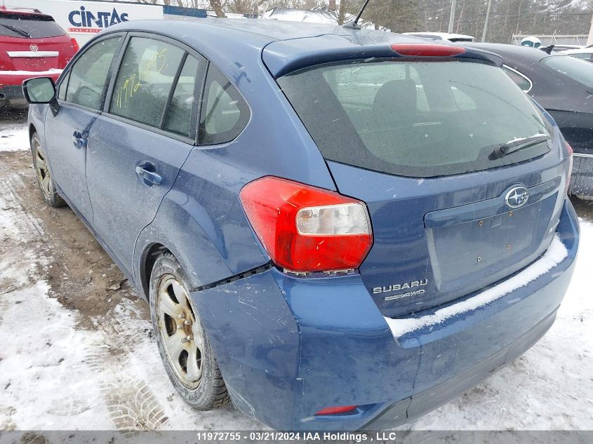 2013 Subaru Impreza VIN: JF1GPAC6XDH825329 Lot: 11972755