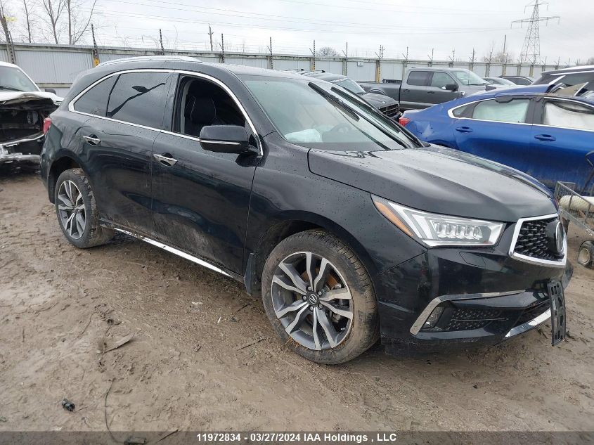 2019 Acura Mdx VIN: 5J8YD4H81KL803234 Lot: 51652784