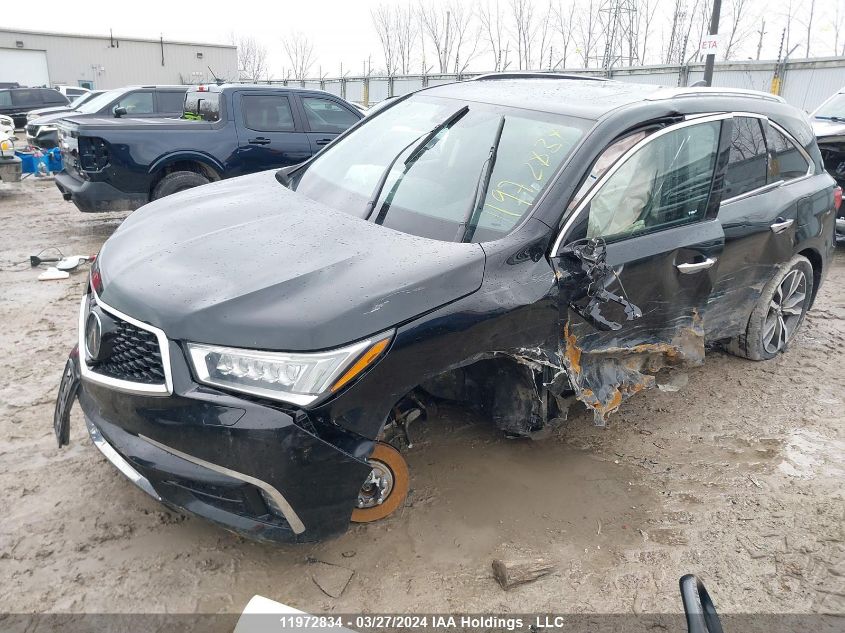 2019 Acura Mdx VIN: 5J8YD4H81KL803234 Lot: 51652784