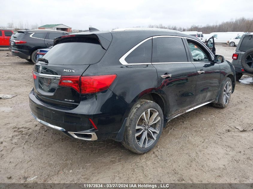 2019 Acura Mdx VIN: 5J8YD4H81KL803234 Lot: 51652784