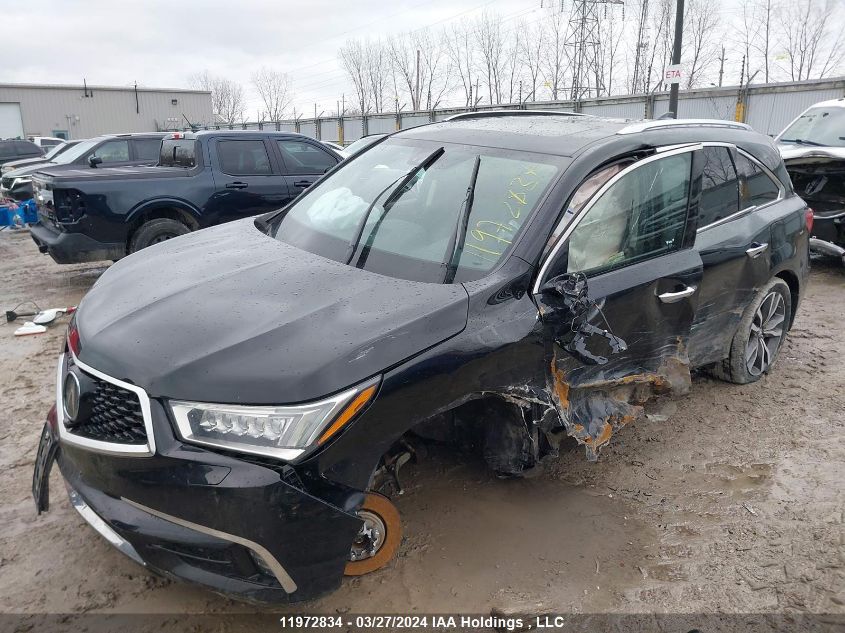 2019 Acura Mdx VIN: 5J8YD4H81KL803234 Lot: 51652784