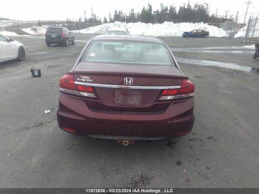 2013 Honda Civic Sdn VIN: 2HGFB2F48DH026827 Lot: 11972836