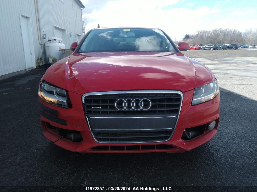 2009 Audi A4 VIN: WAULF68K29N052411 Lot: 51435234