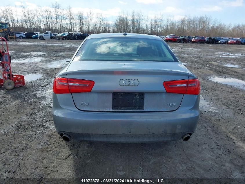 2014 Audi A6 VIN: WAUFFCFC3EN099531 Lot: 11972878