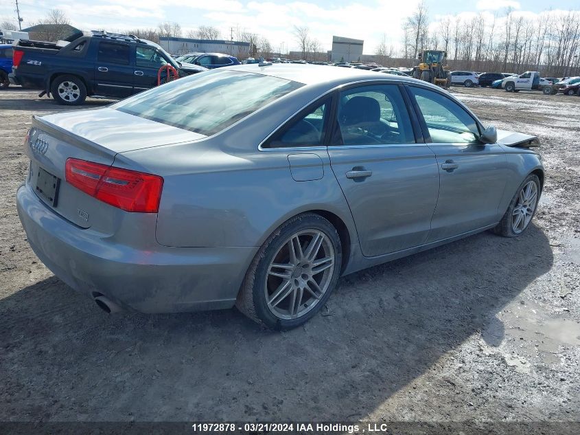 2014 Audi A6 VIN: WAUFFCFC3EN099531 Lot: 11972878