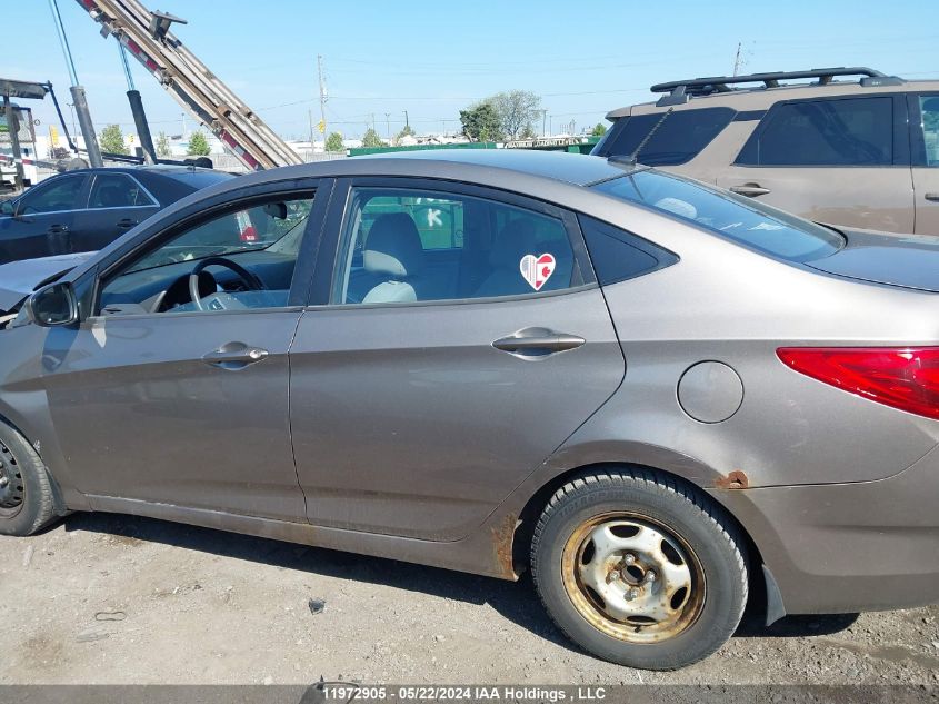 2012 Hyundai Accent Gl VIN: KMHCT4AE5CU079700 Lot: 11972905