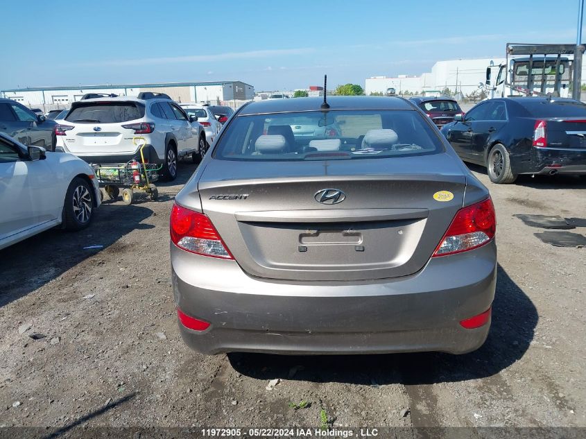 2012 Hyundai Accent Gl VIN: KMHCT4AE5CU079700 Lot: 11972905
