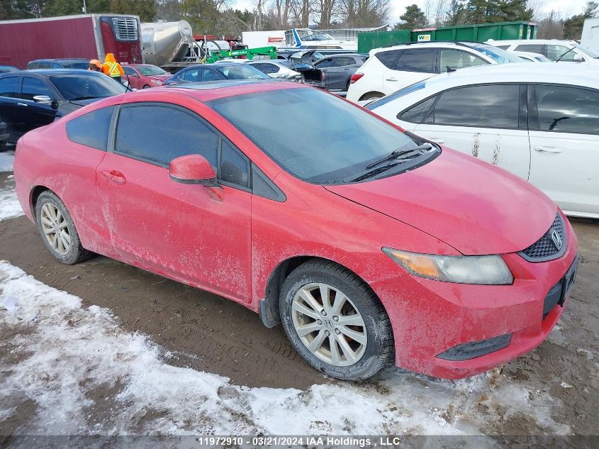 2012 Honda Civic Cpe VIN: 2HGFG3B92CH000148 Lot: 11972910