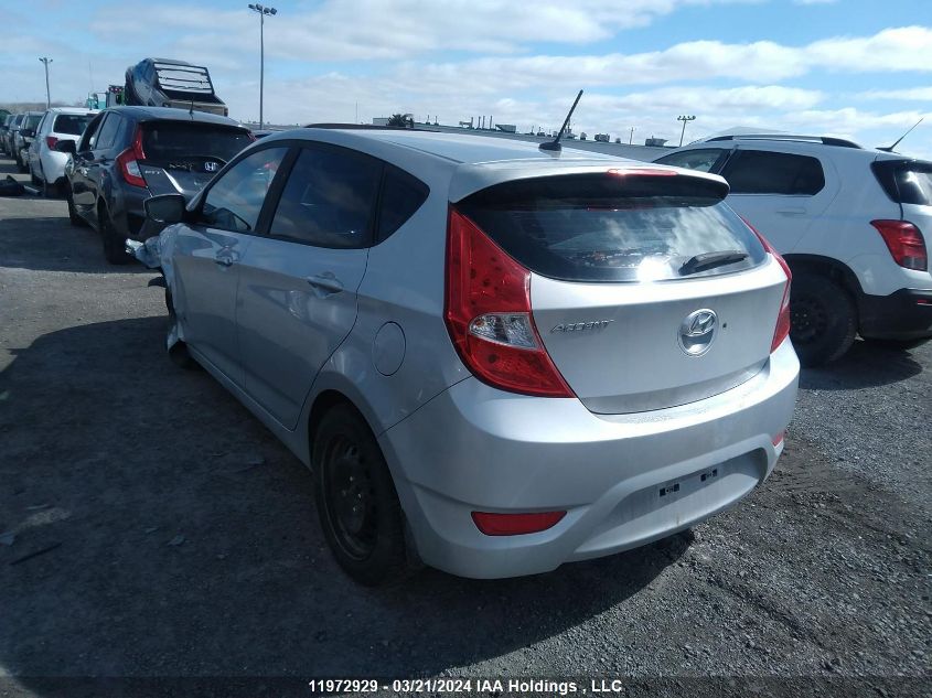 2013 Hyundai Accent VIN: KMHCU5AE6DU069875 Lot: 11972929