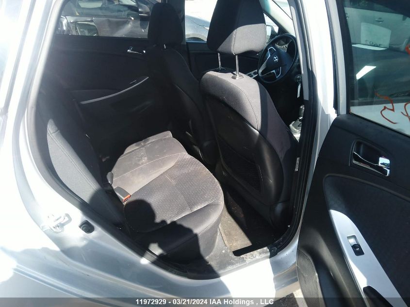 2013 Hyundai Accent VIN: KMHCU5AE6DU069875 Lot: 11972929