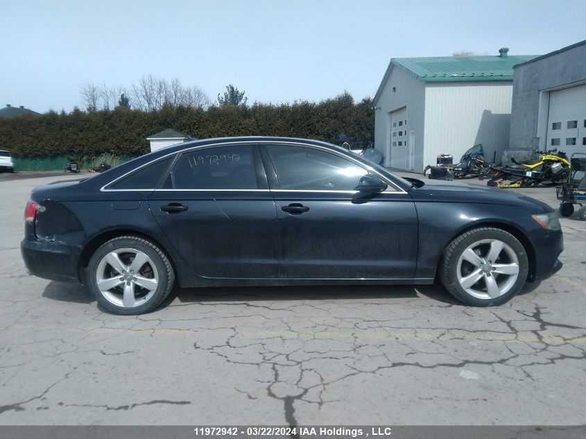 2013 Audi A6 VIN: WAUFFCFC9DN135981 Lot: 11972942