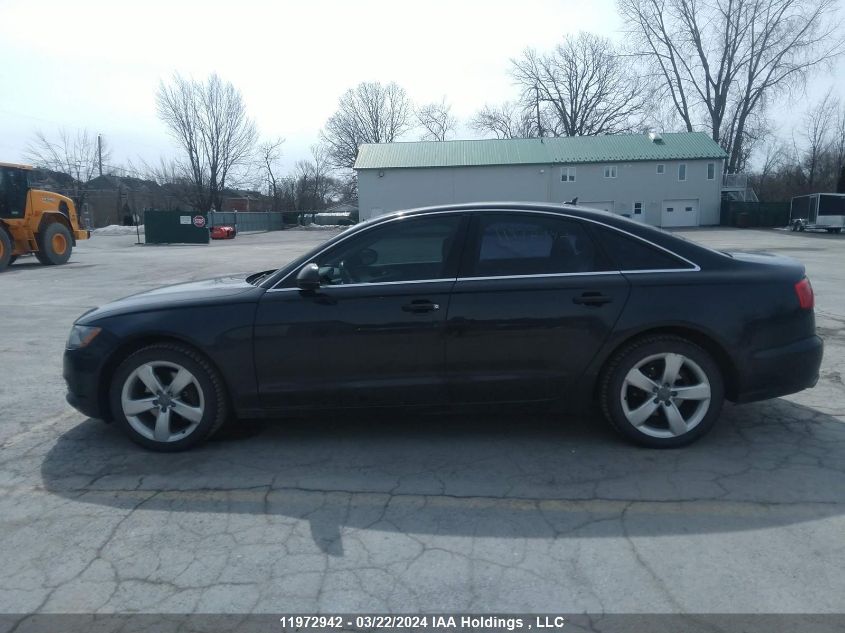 2013 Audi A6 VIN: WAUFFCFC9DN135981 Lot: 11972942