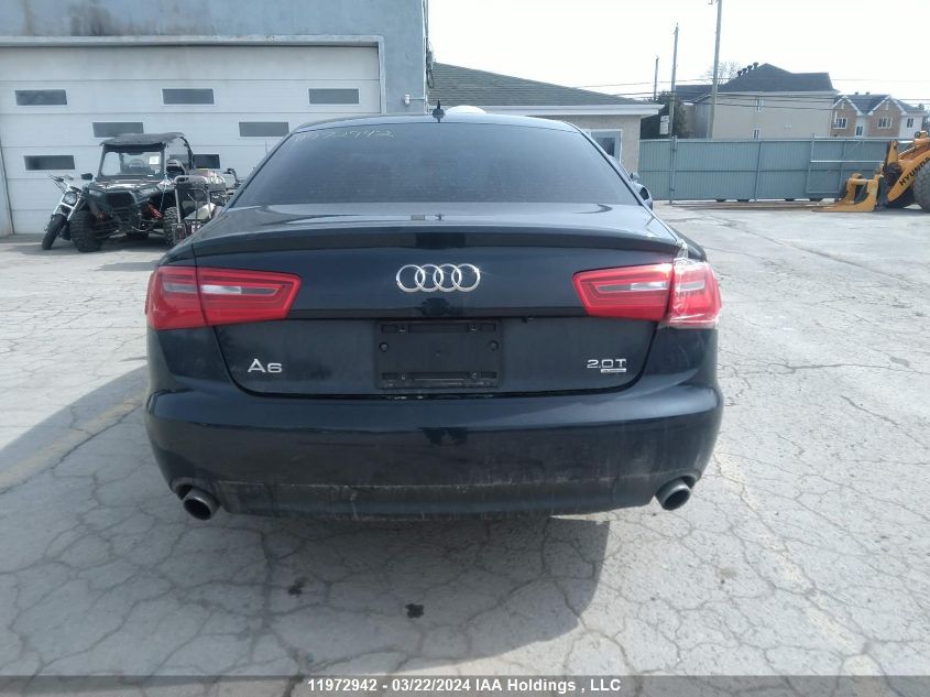 2013 Audi A6 VIN: WAUFFCFC9DN135981 Lot: 11972942